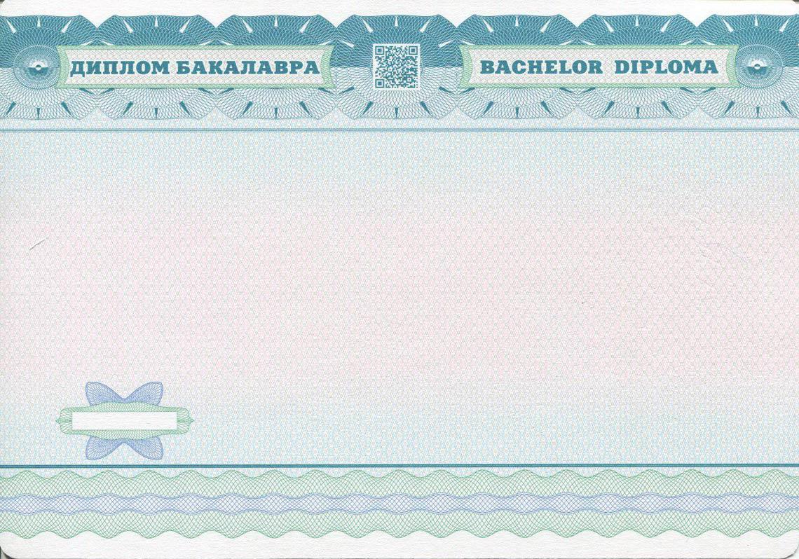 Украинский Диплом Бакалавра в Пушкино 2014-2025 обратная сторона